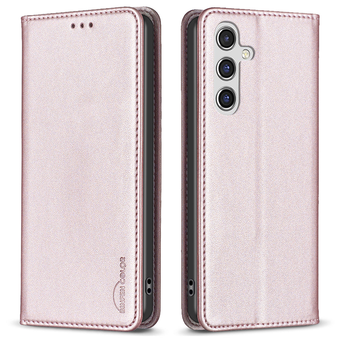 BINFEN COLOR BF18 For Samsung Galaxy A05s 4G Case Card Holder Phone Pouch PU Leather Stand Cover BINFEN COLOR BF18 For Samsung Galaxy A05s 4G Case Card Holder Phone Pouch PU Leather Stand Cover